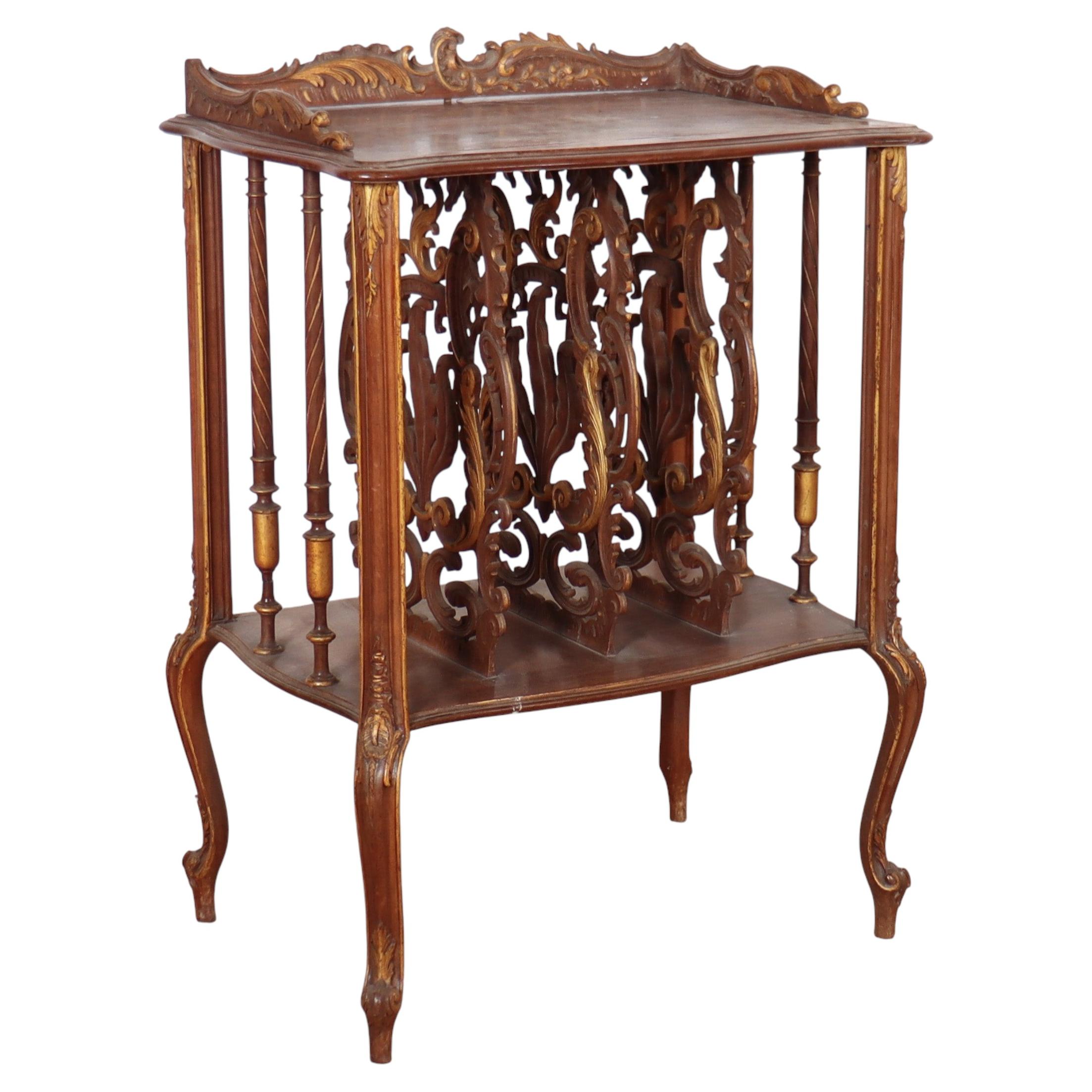 French Carved Stand For Sale