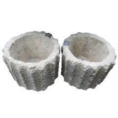 Hand Finished French Carved Stone Vessel