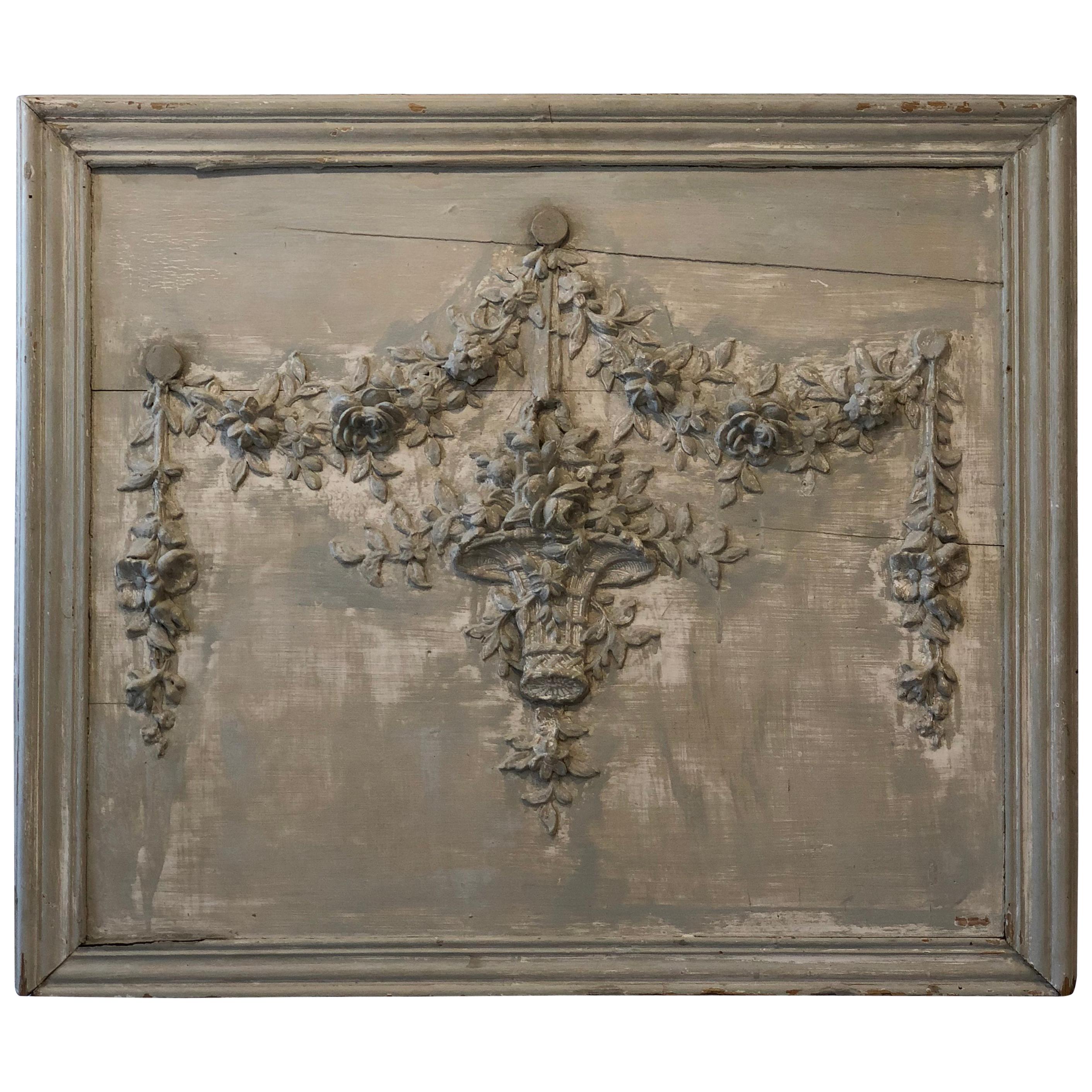 French Carved Wall Decor