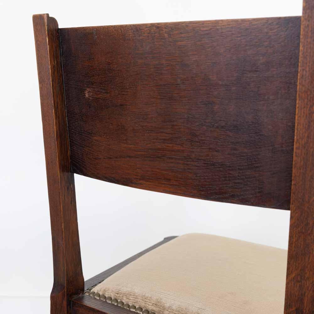 French Carved Wood Chair by Charles Dudouyt 7