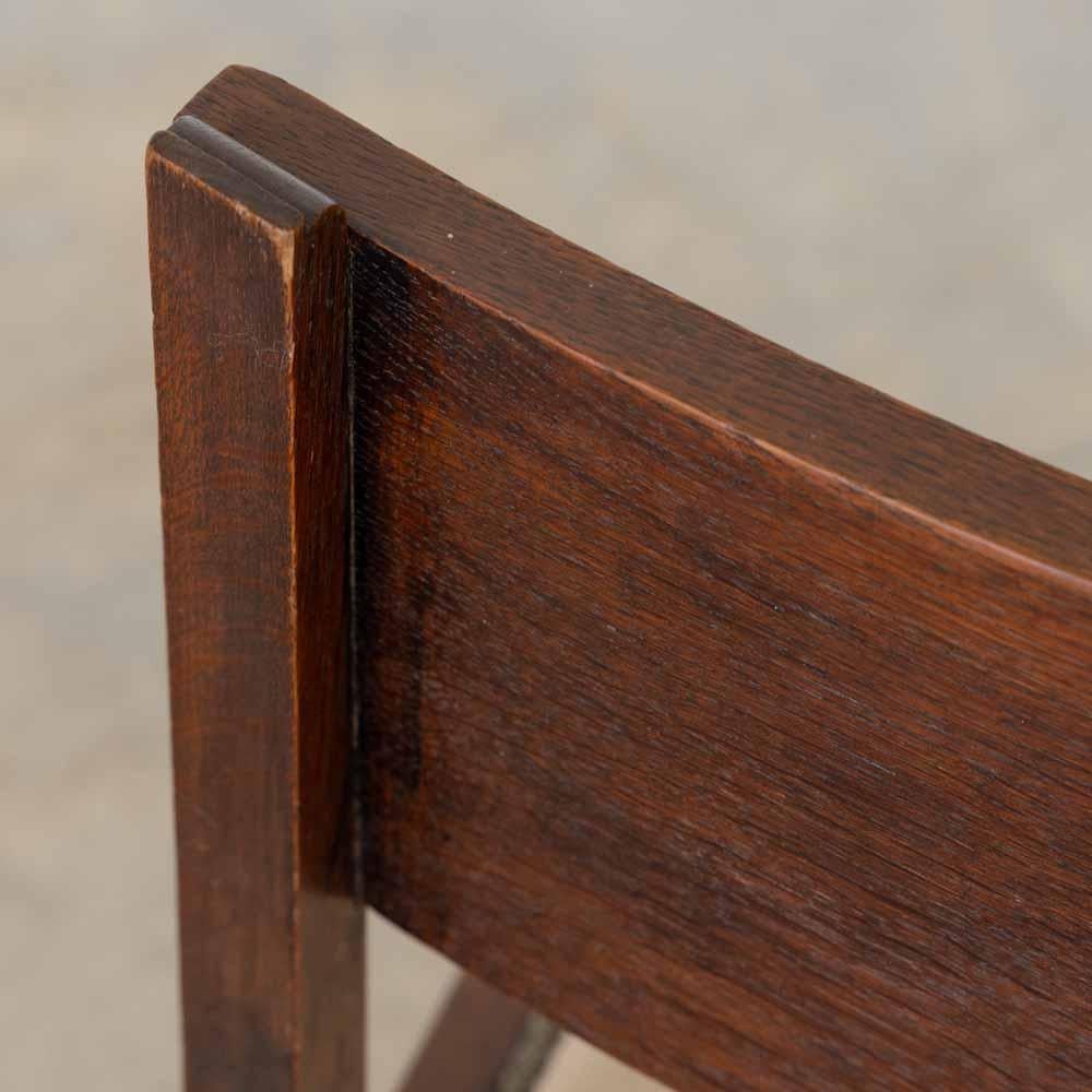 French Carved Wood Chair by Charles Dudouyt 8