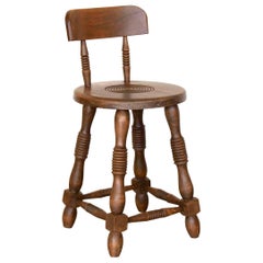 French Carved Wood Chair