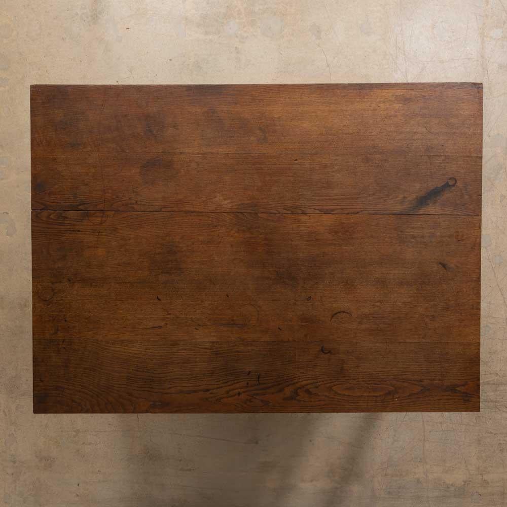 French Carved Wood Partners Desk in vendita 7
