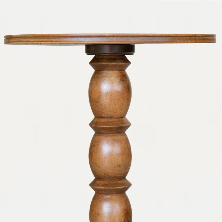 French Carved Wood Side Table For Sale at 1stDibs
