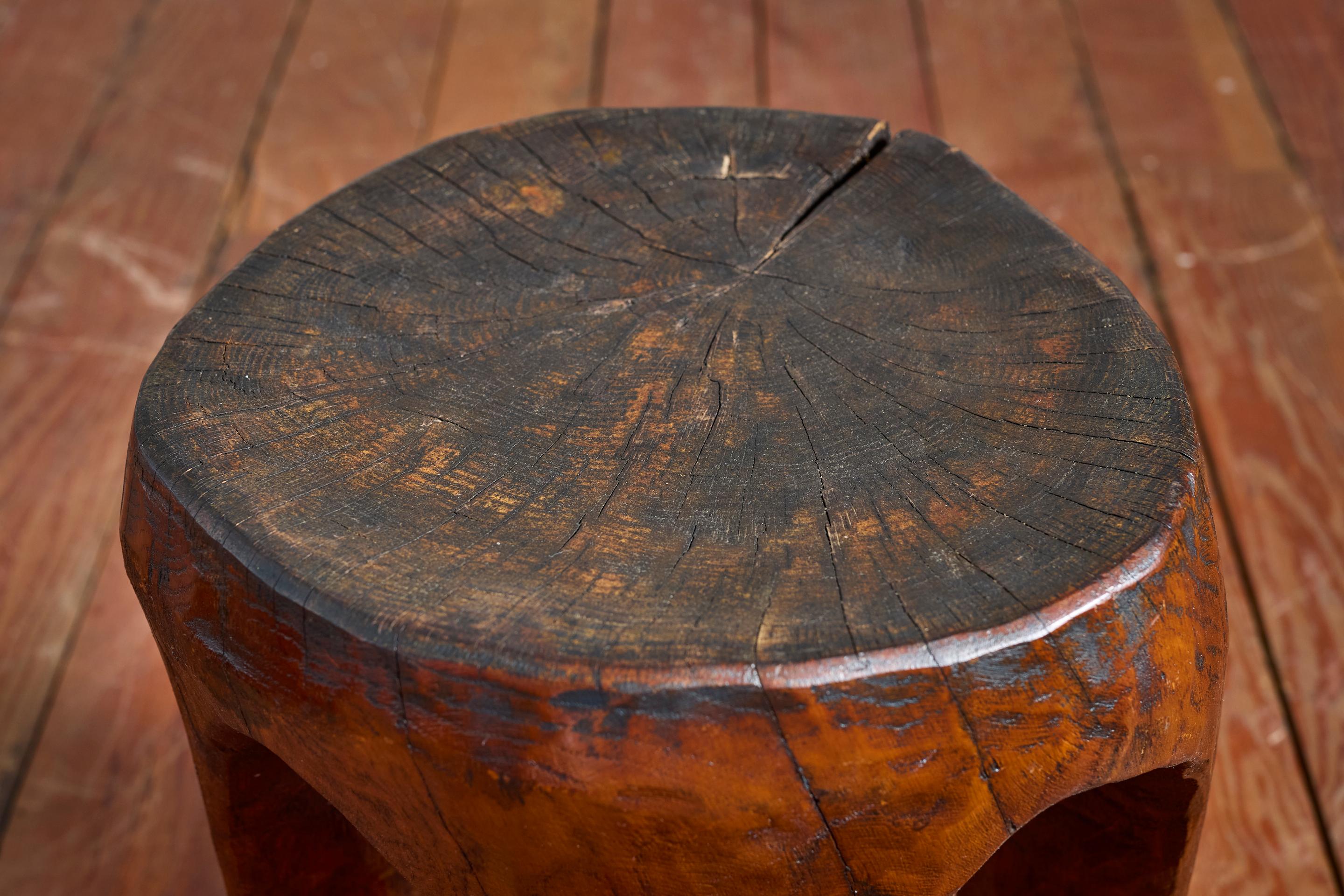 Sgabelli francesi intagliati in Wood in vendita 4