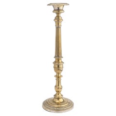 French Cast Brass Altar Stick, 1800