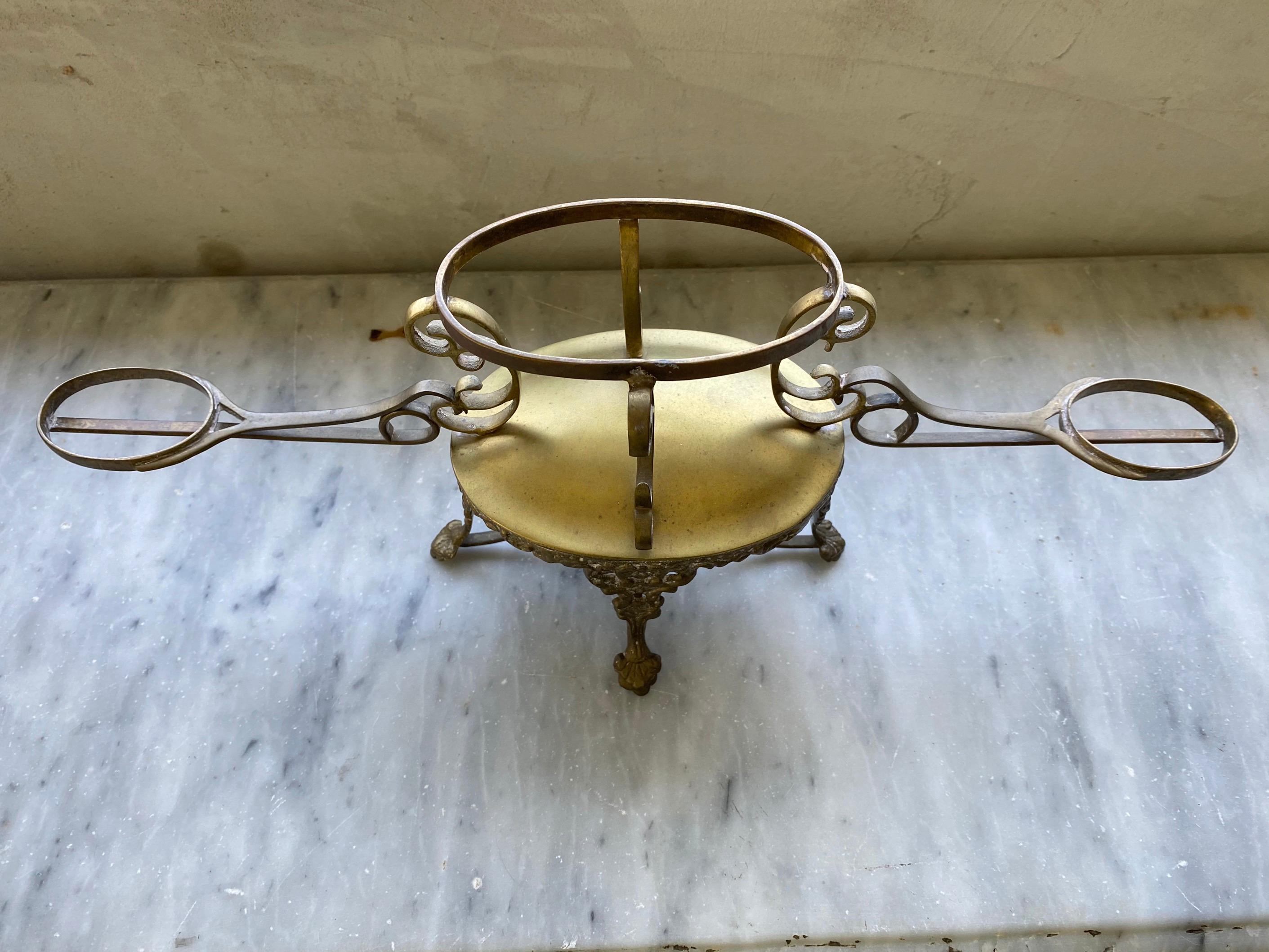 French Cast Bronze Centerpiece In Fair Condition For Sale In Sheffield, MA