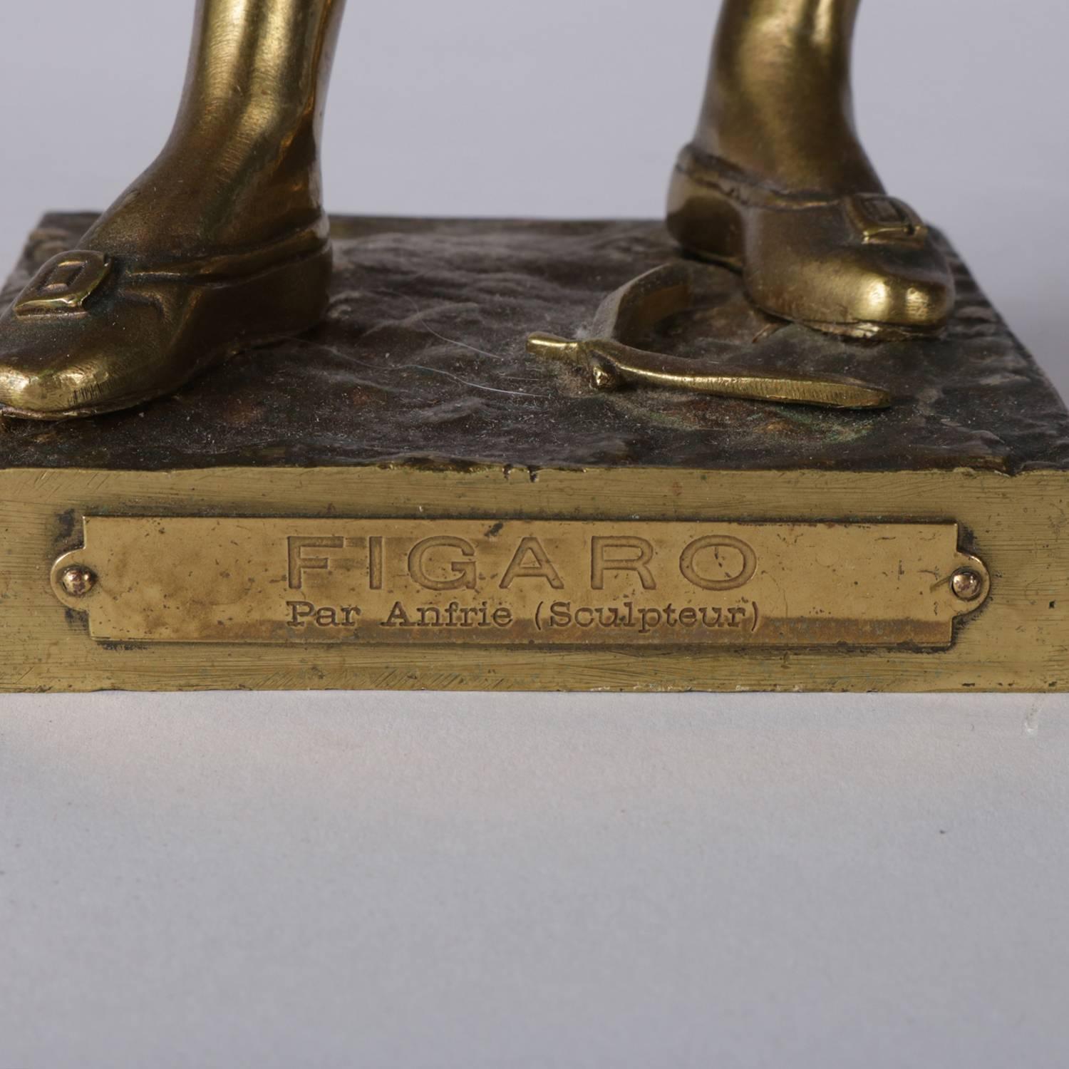 French Cast Bronze Sculpture 