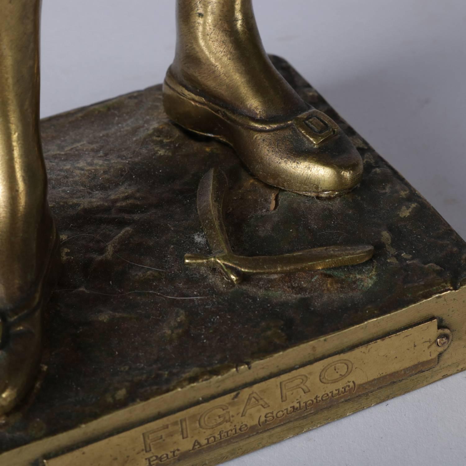 French Cast Bronze Sculpture 