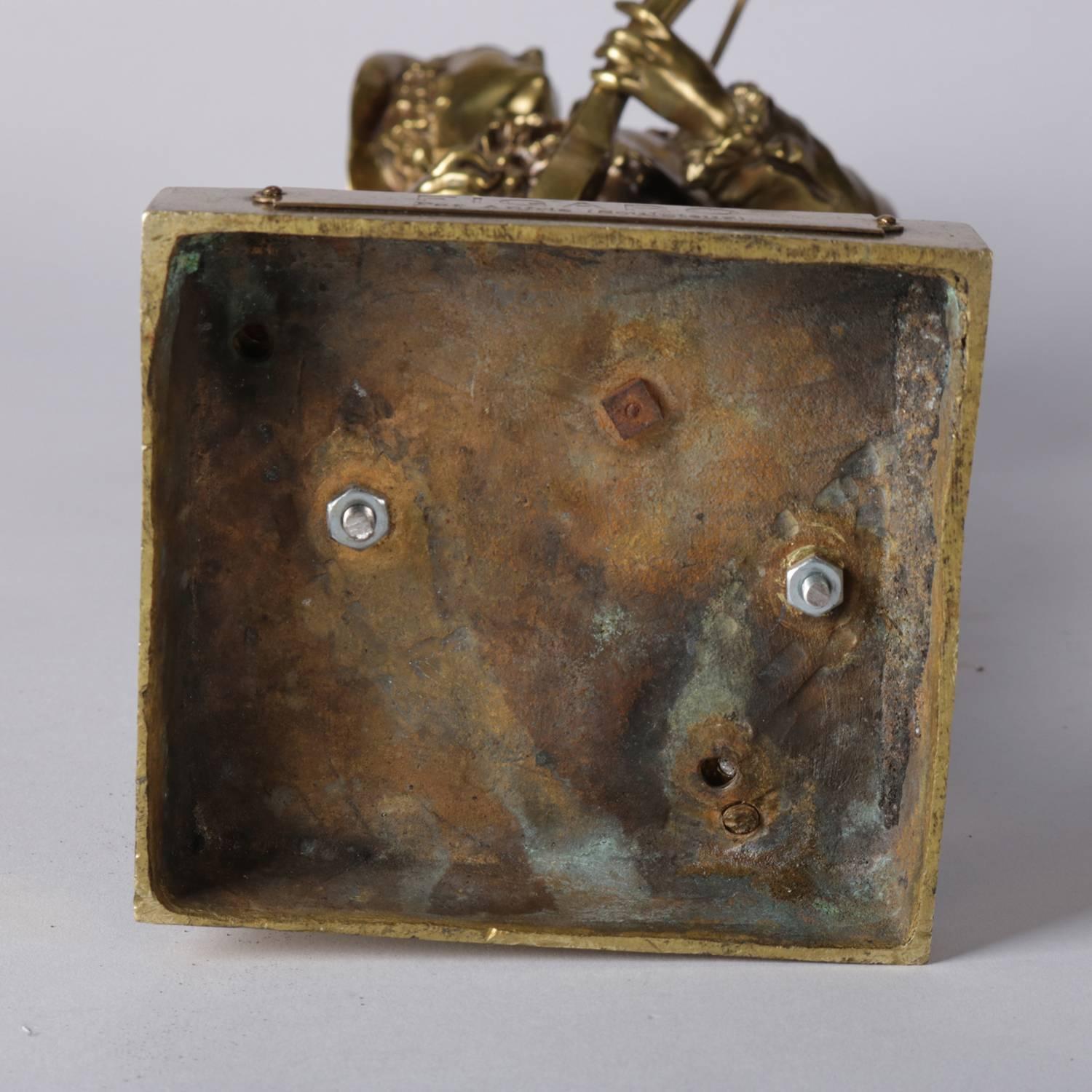French Cast Bronze Sculpture 