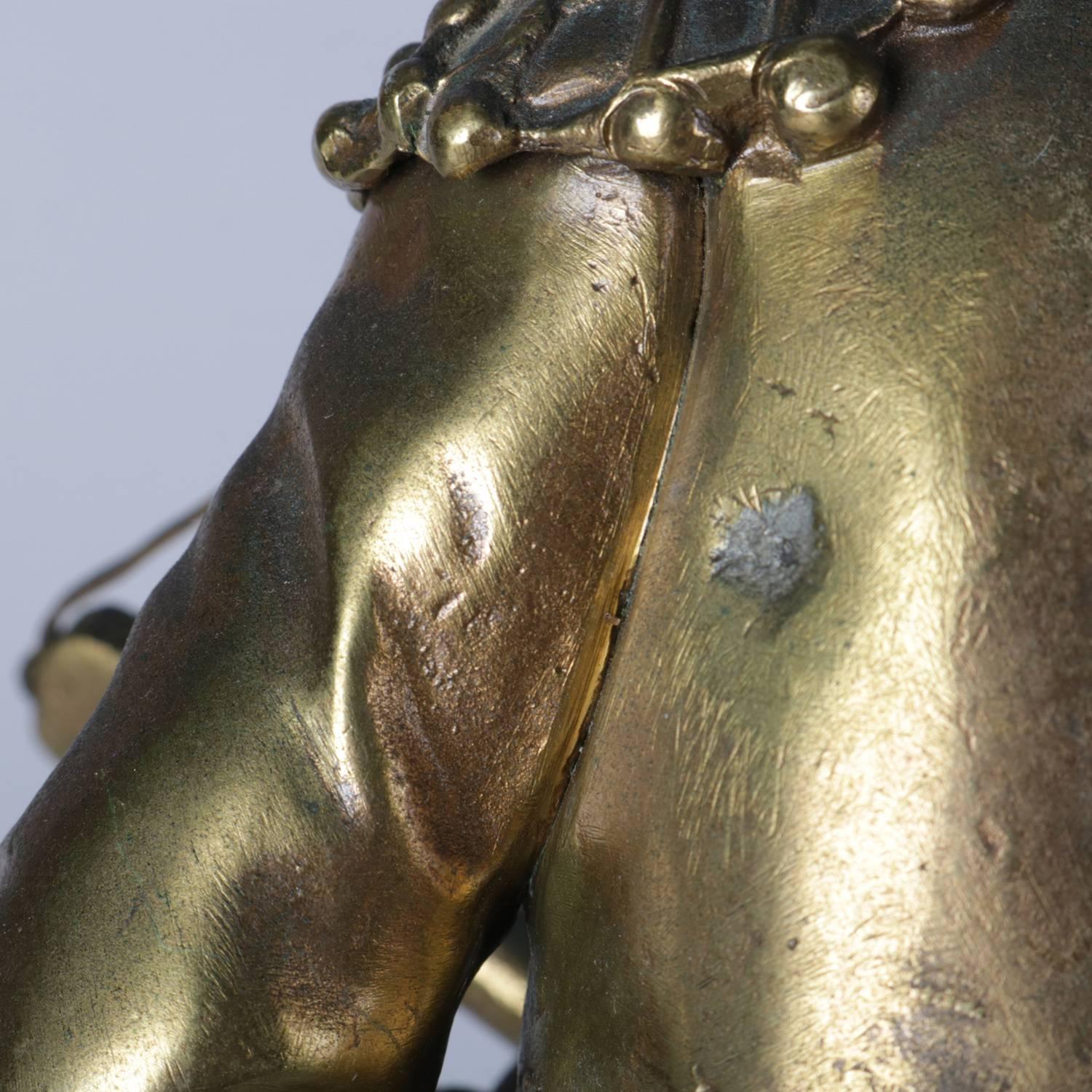 French Cast Bronze Sculpture 