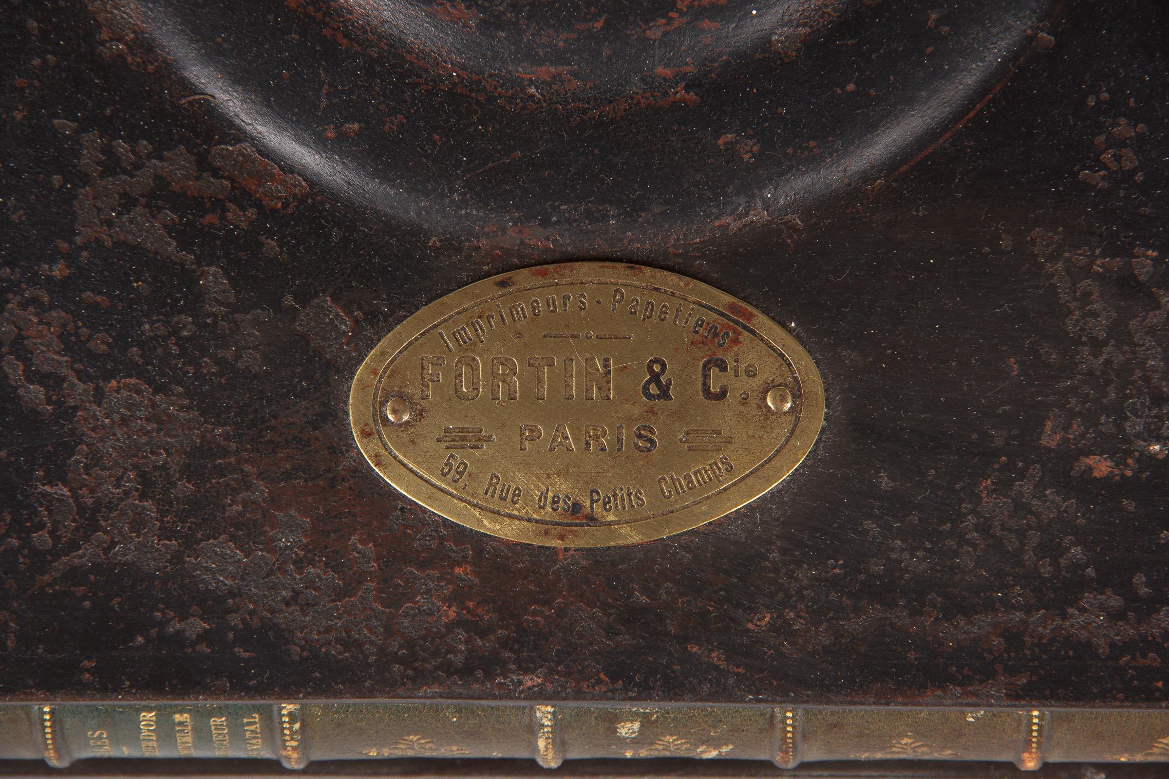French Cast Iron Book Press, Fortin & Co, Early 1900s 3