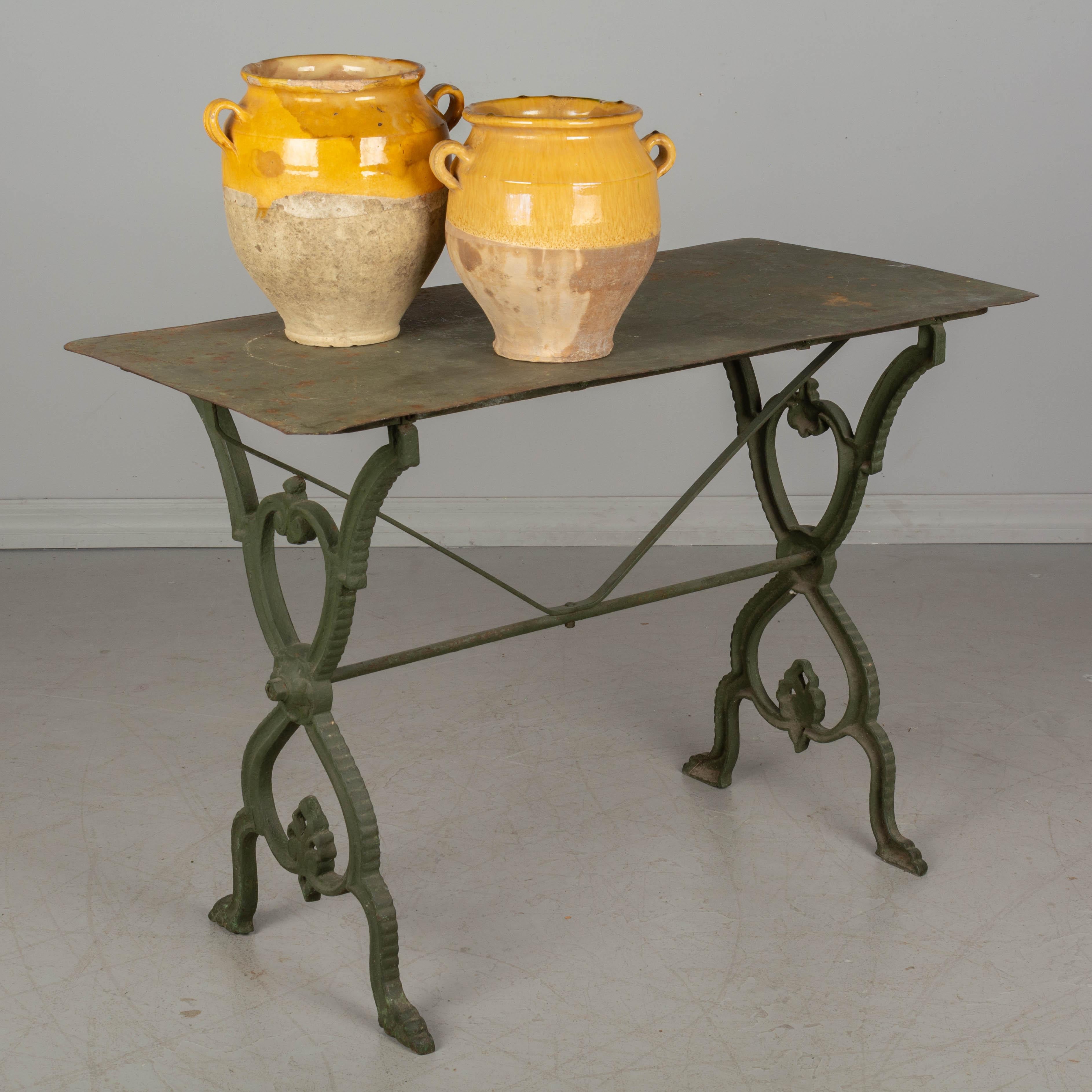 French Cast Iron Garden Bistro Table 3