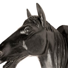 French Cast Iron Horse Head