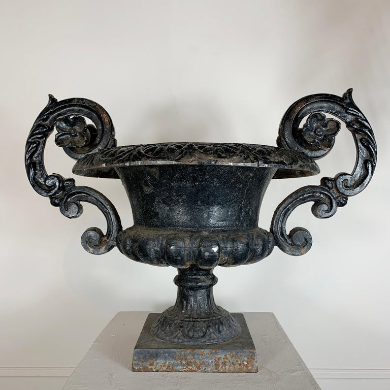 rare c. 1890's american victorian era ornamental cast iron residential