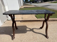 French Cast Iron Work Table