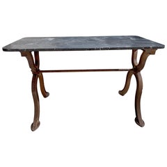 French Cast Iron Work Table