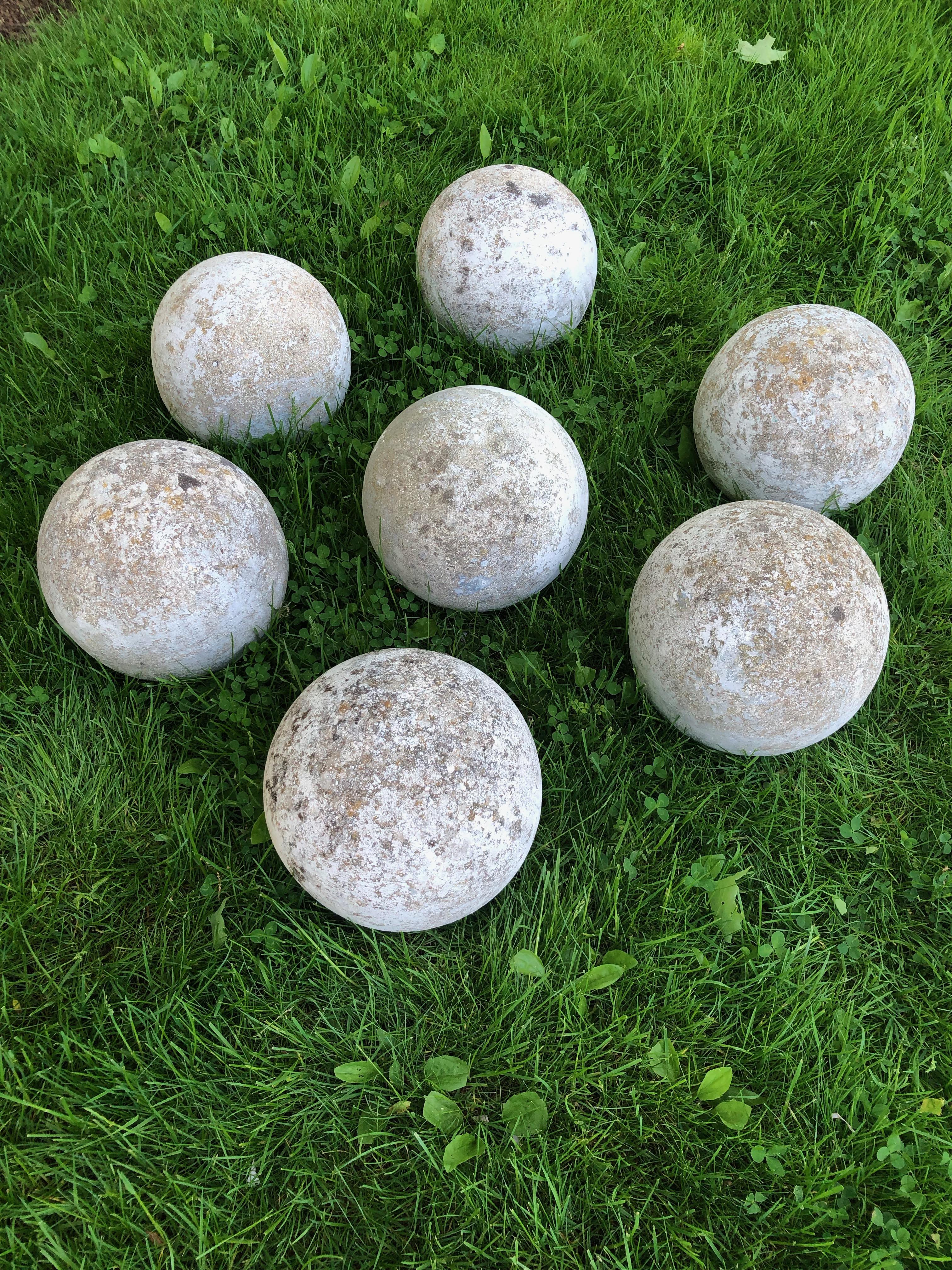 french stone balls