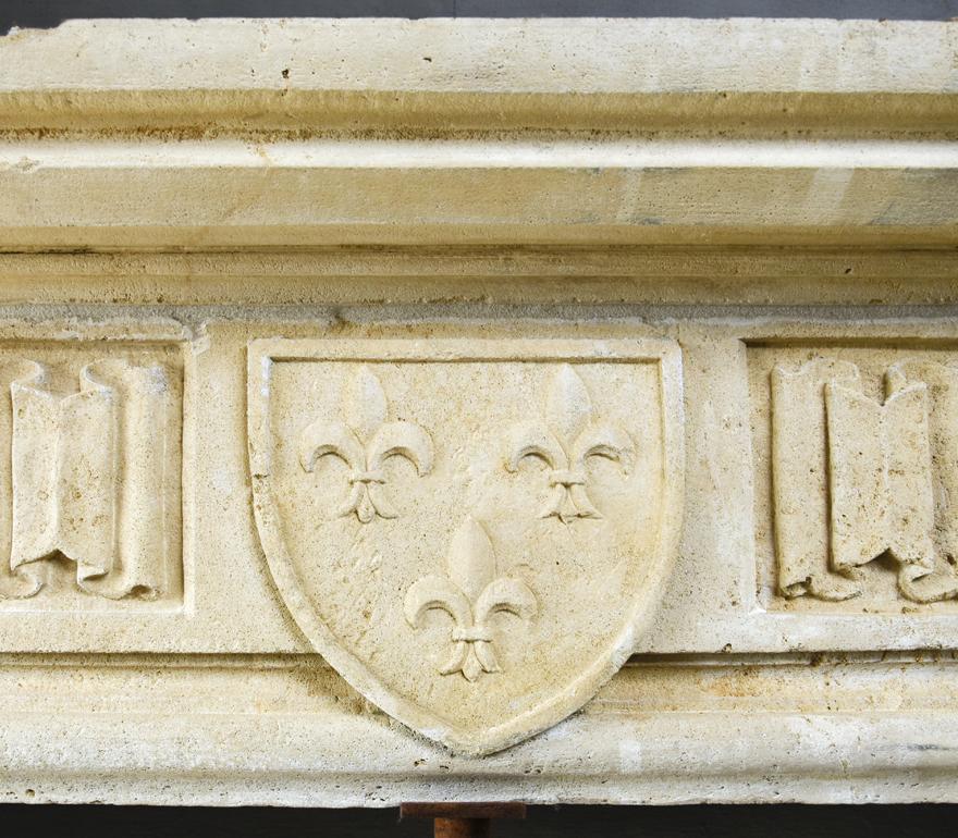 french chateau fireplace
