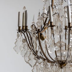 French Ceiling Chandelier, around 1900