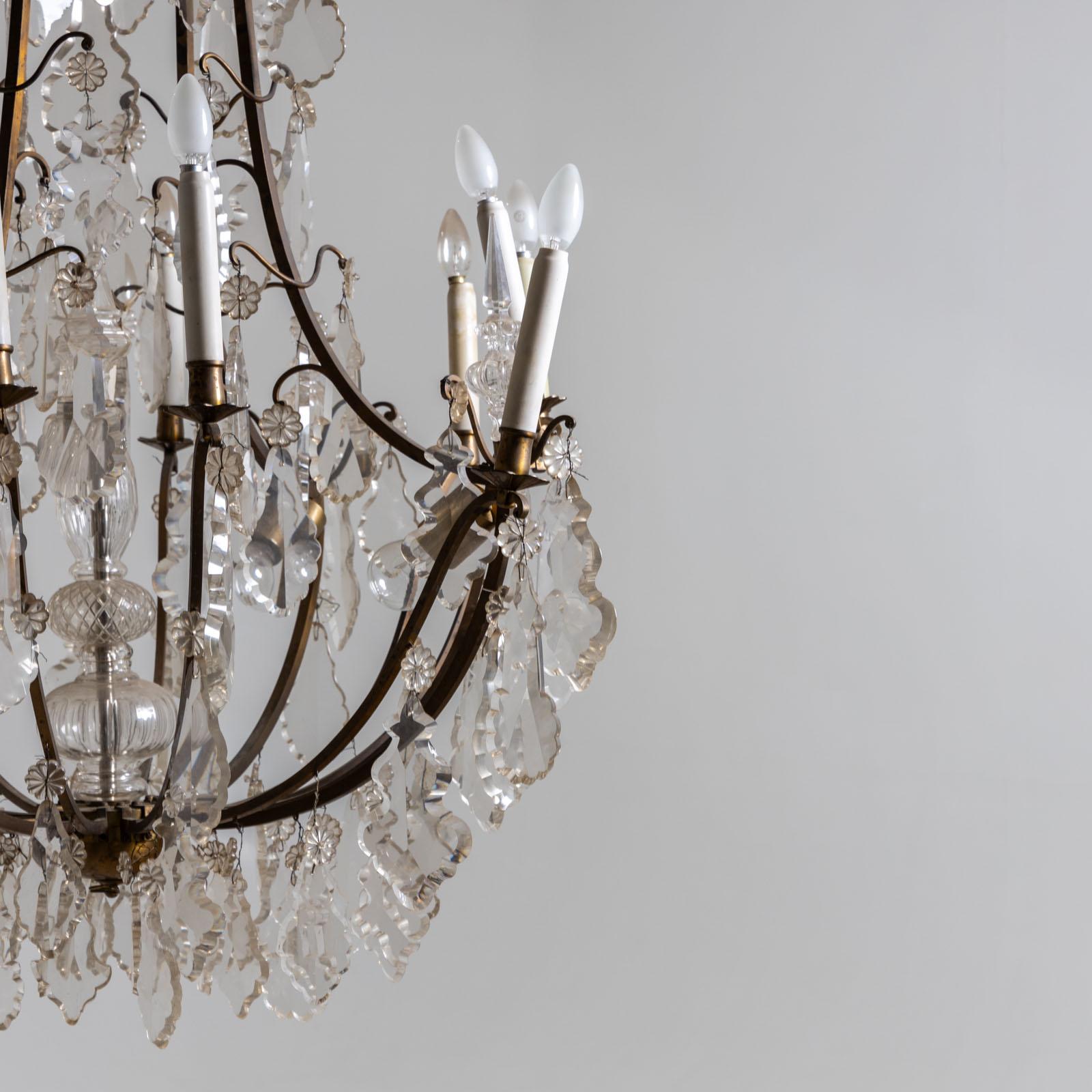 Francese Lampadario da soffitto francese, 1900 circa in vendita