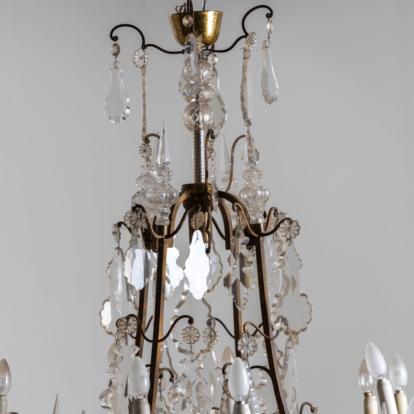 Lampadario da soffitto francese, 1900 circa In condizioni buone in vendita a Greding, DE