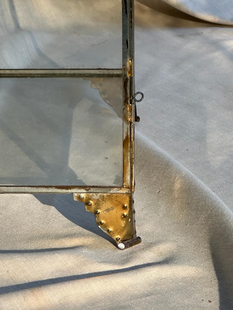 French Ceiling Lantern in Brass XX Century   In Good Condition For Sale In Lisboa, PT