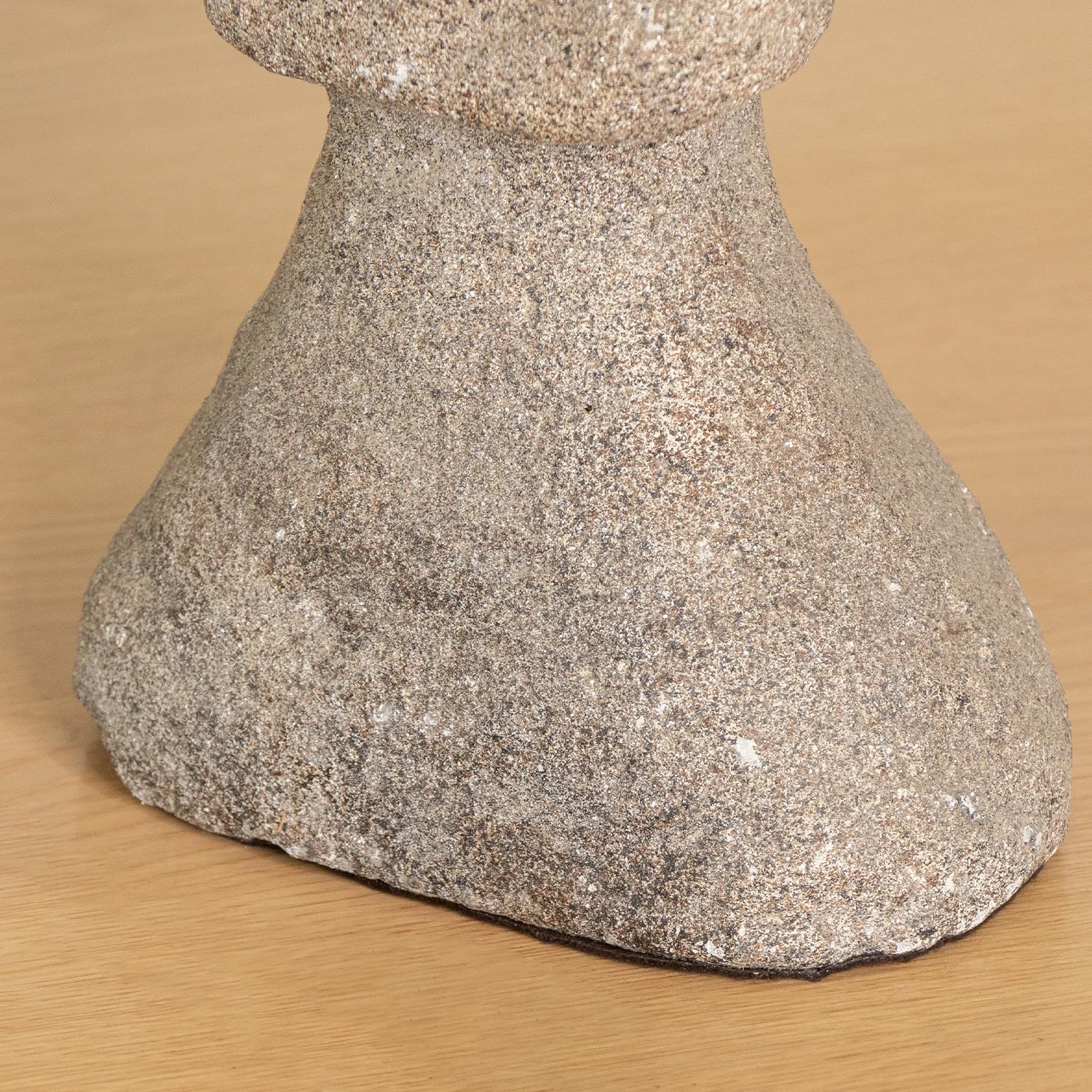 French Cement and Linen Table Lamp 4