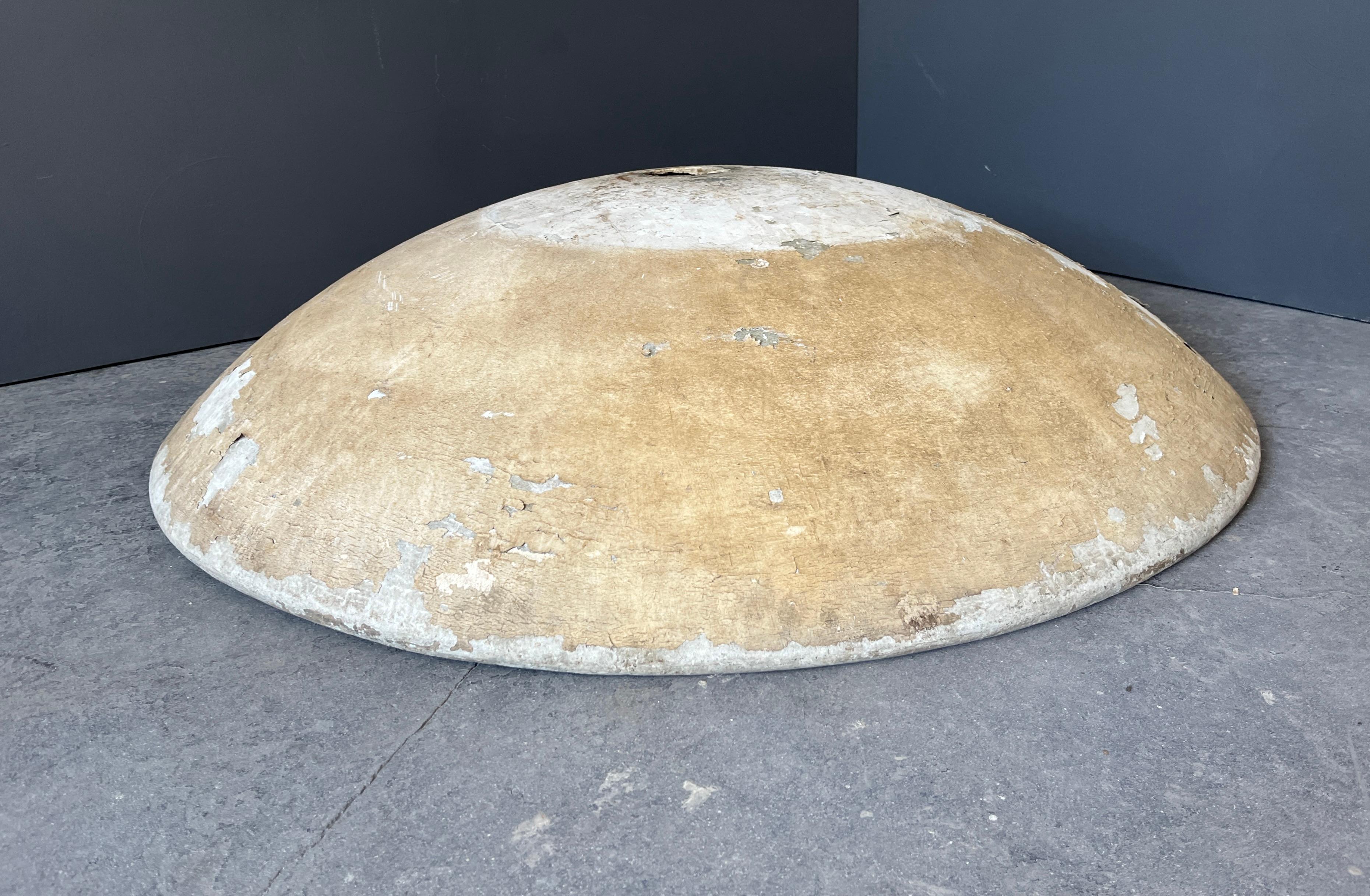 French Cement Disc Planter on pedestal For Sale 4