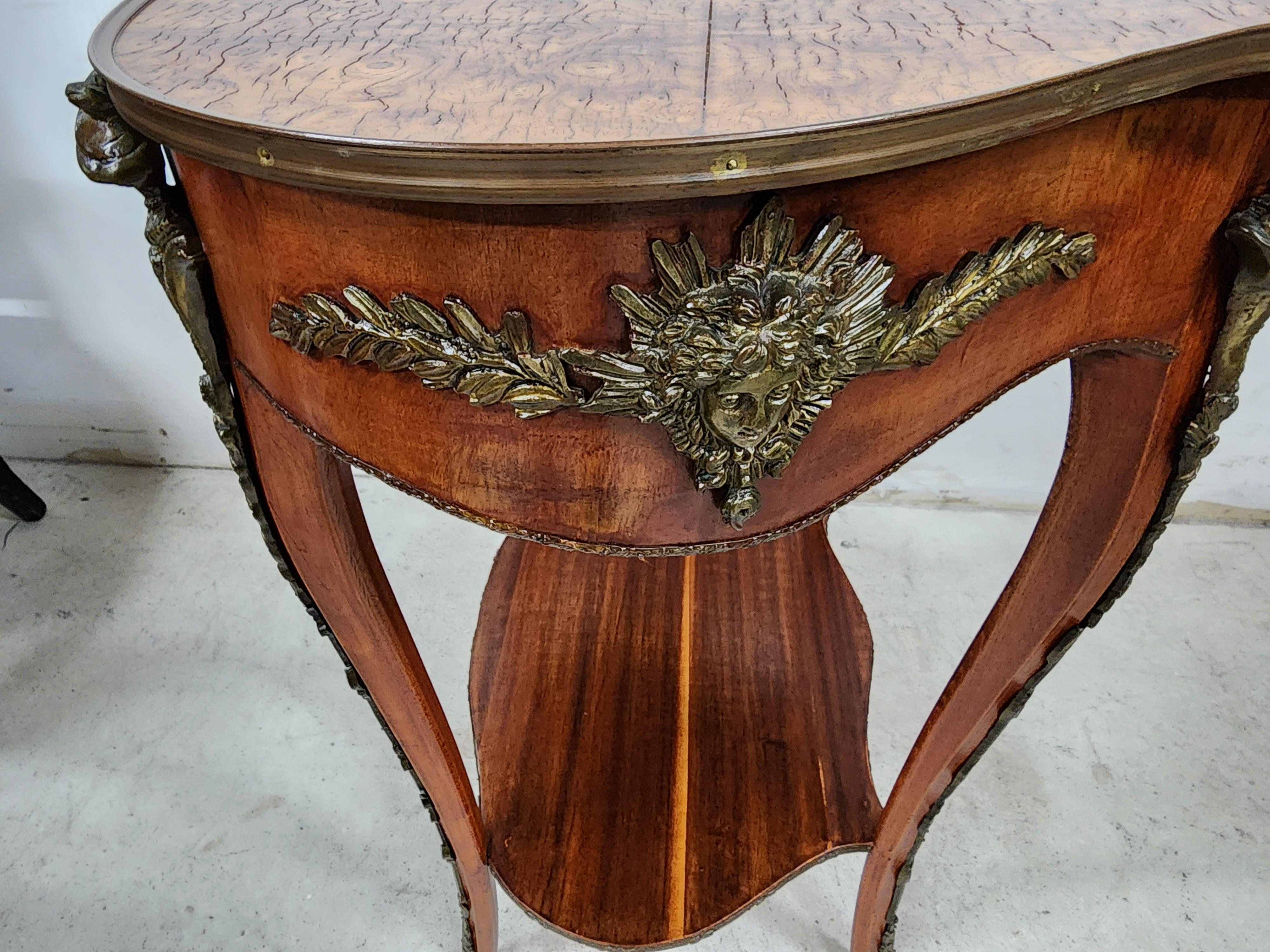 French Centre Side Table Louis XV Ormolu Mounts For Sale 4