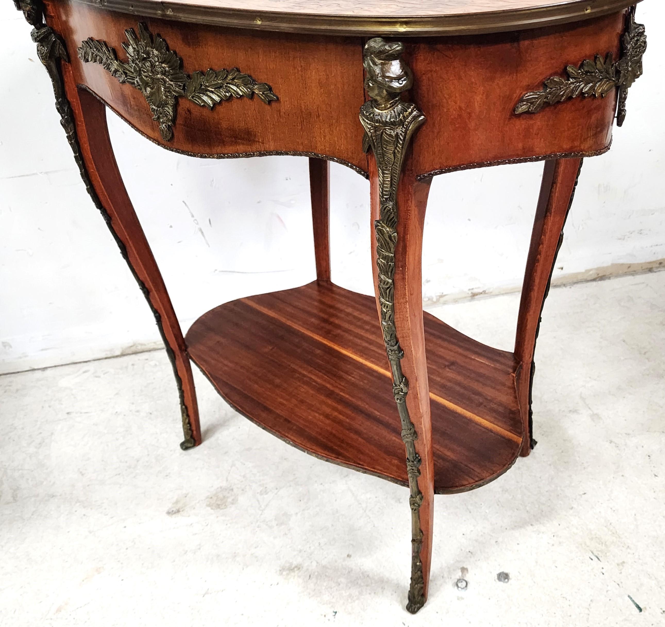 French Centre Side Table Louis XV Ormolu Mounts For Sale 5