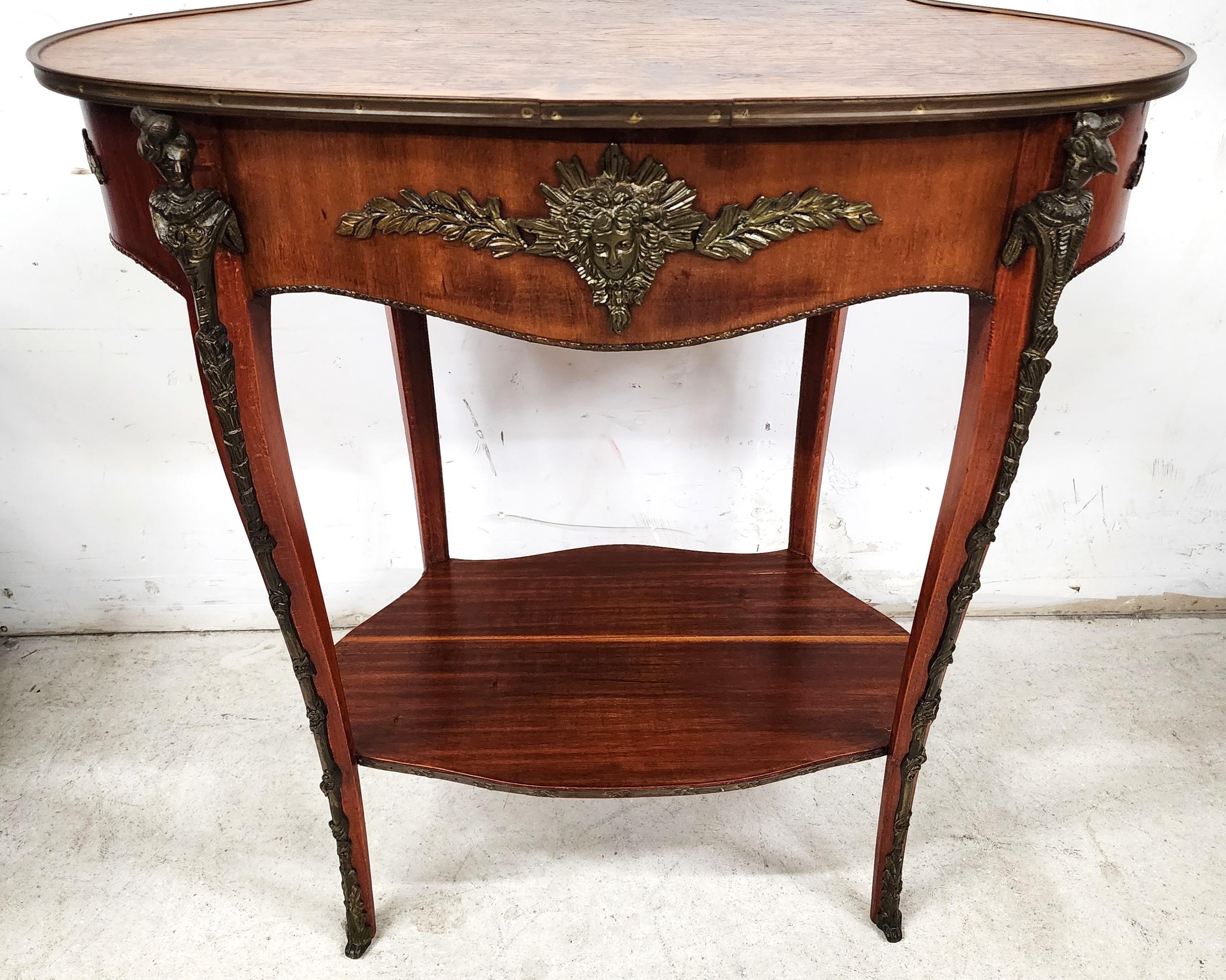French Centre Side Table Louis XV Ormolu Mounts For Sale 6