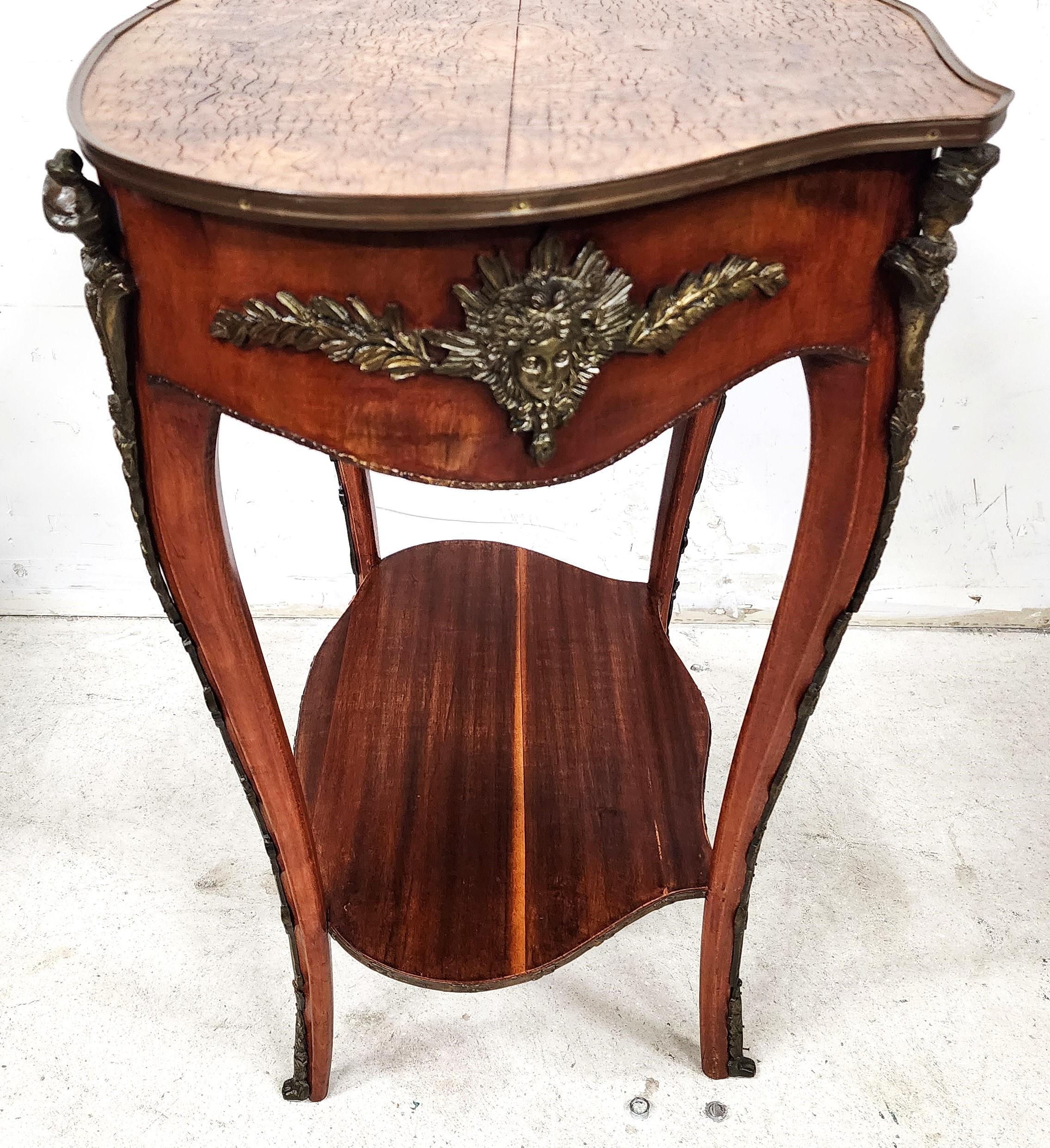 French Centre Side Table Louis XV Ormolu Mounts For Sale 3