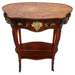 Retro French Centre Side Table Louis XV Ormolu Mounts