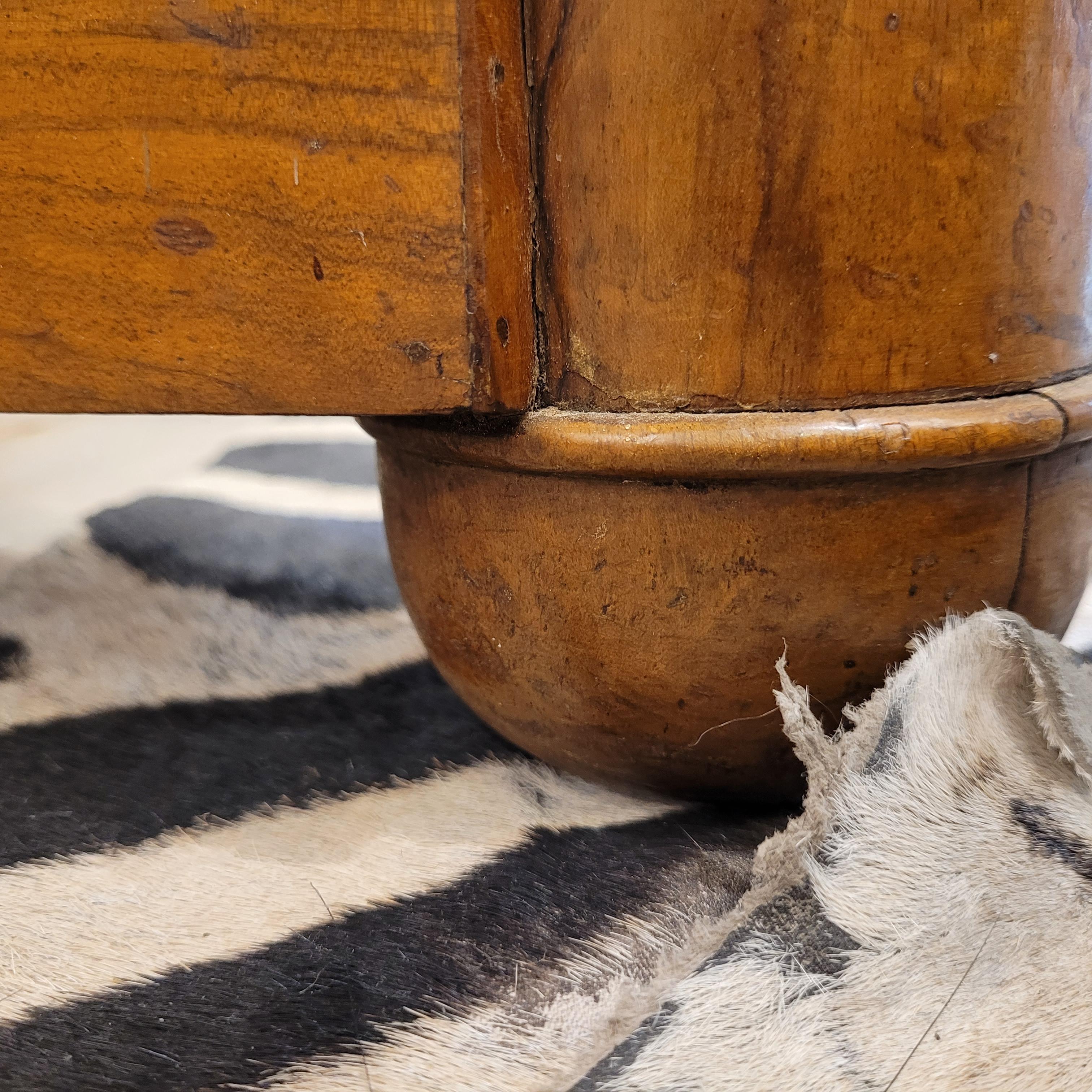 French  Center Table Gueridón  Empire  wood, black marble 12