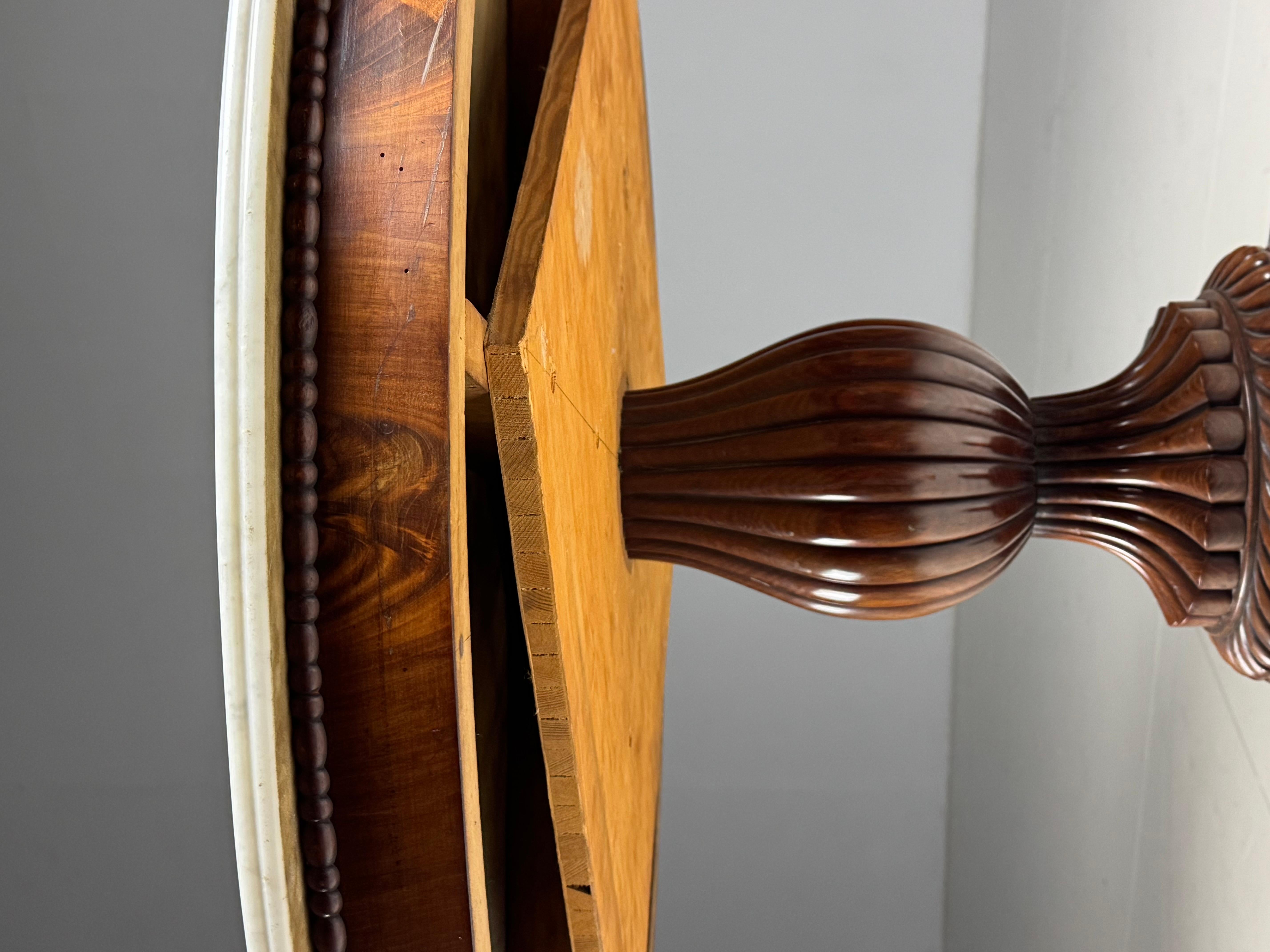 Marbre de Carrare Centre de table français, 19e siècle en vente