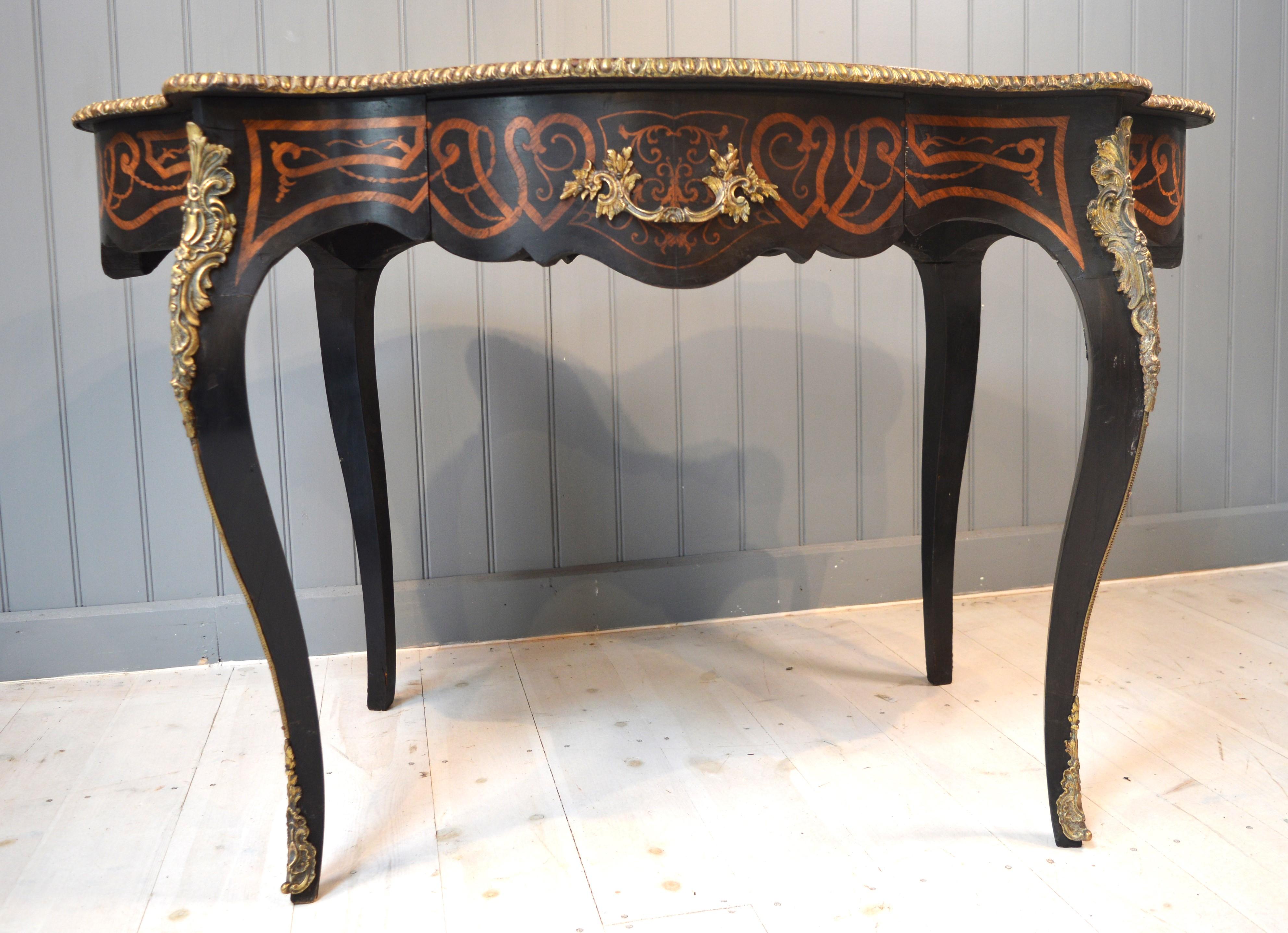 19th Century French centre table or Bureau plat For Sale