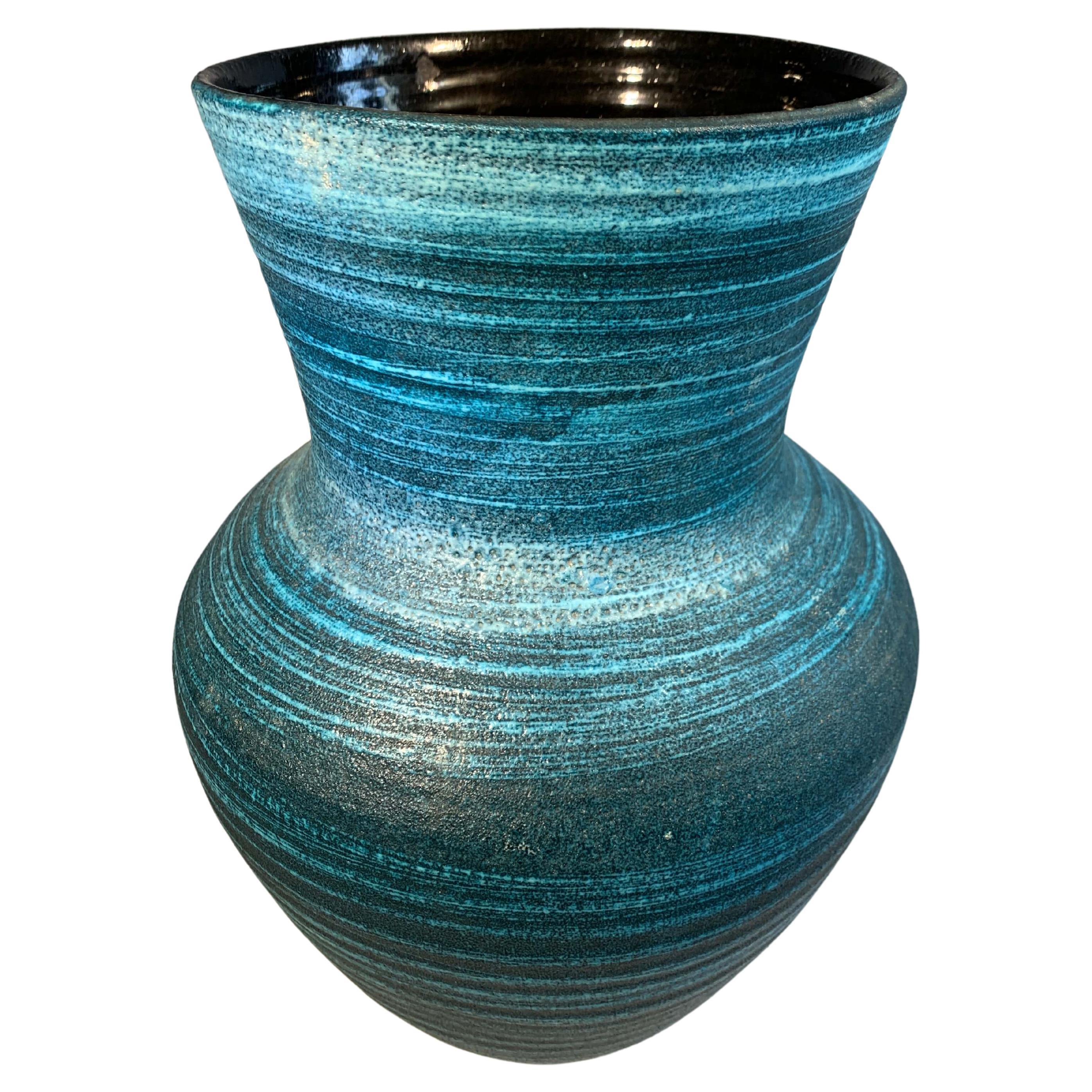 Französische ACCOLAY-Vase aus Keramik im Angebot