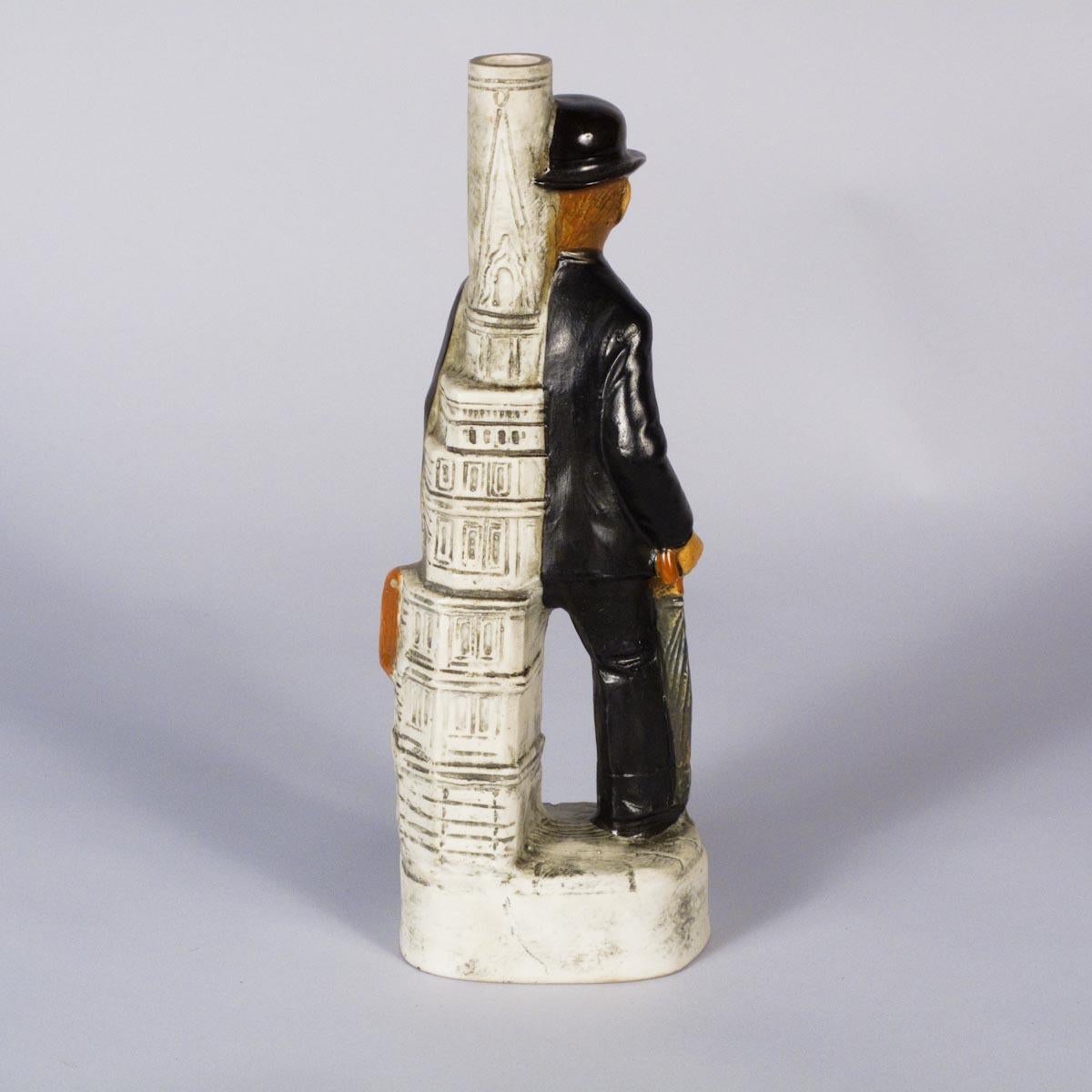 French Ceramic Advertising Bottle for Garnier Liqueurs, 20th Century 1