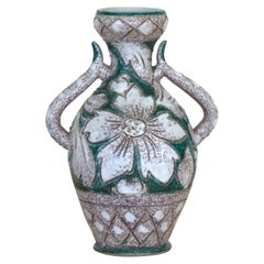 French Ceramic Amphora Vase