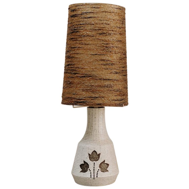 French Ceramic and Resin Table or Floorlamp For Sale