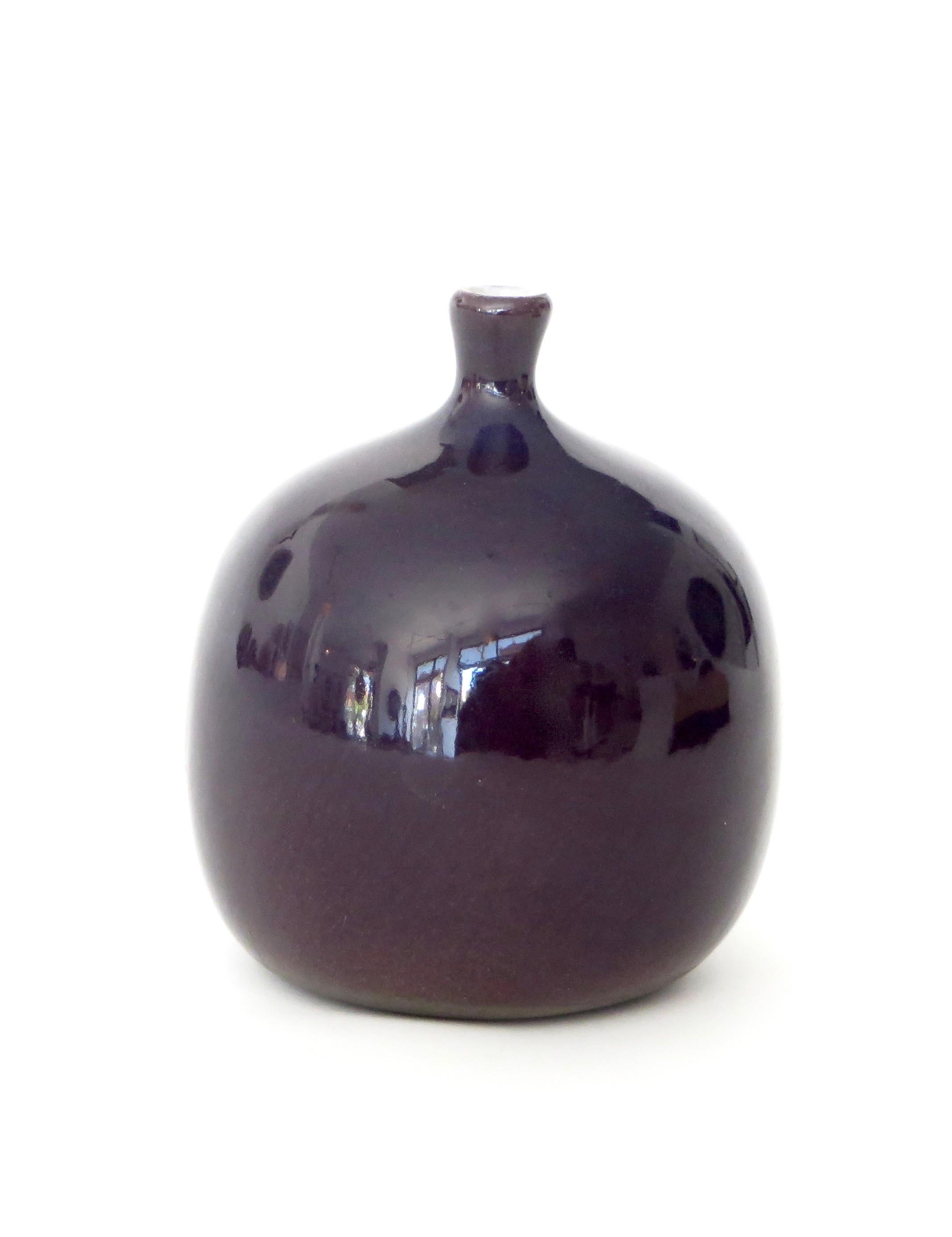 Mid-Century Modern Jacques and Dani Ruelland French Ceramic Artists  Ceramic Vessel Vase