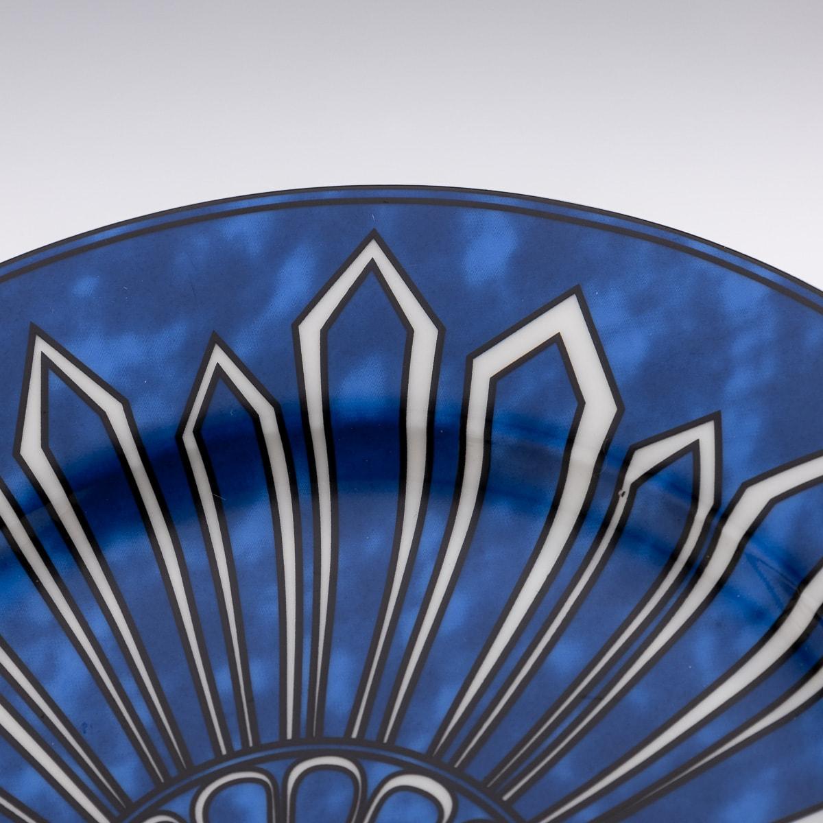 French Ceramic Bleus D'ailleurs Pair Of Dinner Plates By Hermes 9