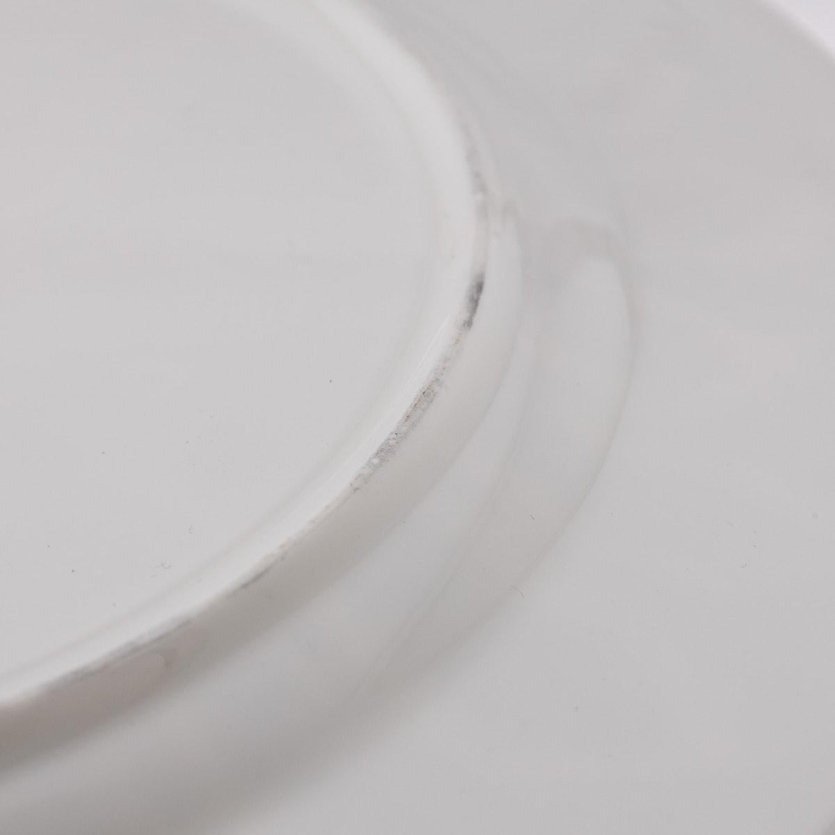 French Ceramic Bleus D'ailleurs Pair Of Dinner Plates By Hermes 12