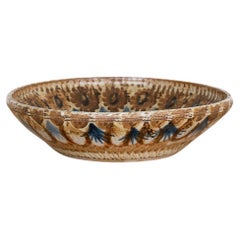 French Ceramic Bowl by Jean-Claude Courjault, Signed