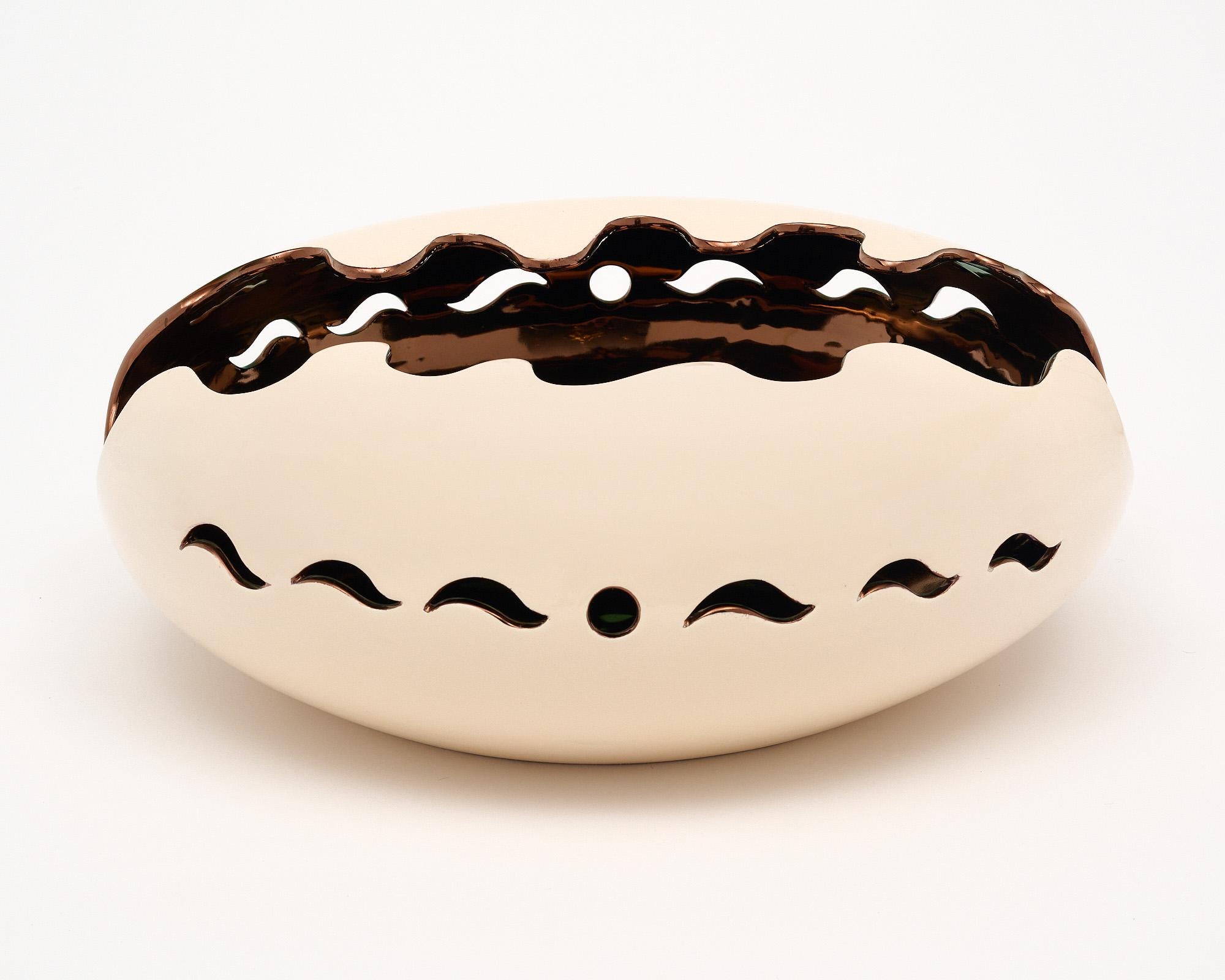 Fine XX secolo Ciotola in ceramica francese in vendita