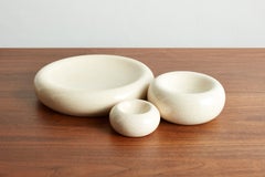 Französische keramische Auffangschalen von François Chatain