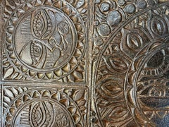 Table basse en céramique française R Zobel Vallauris circa 1970