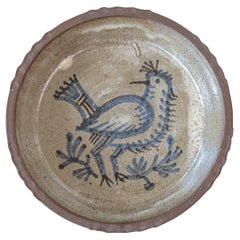 French Ceramic Dish by Gustave Reynaud