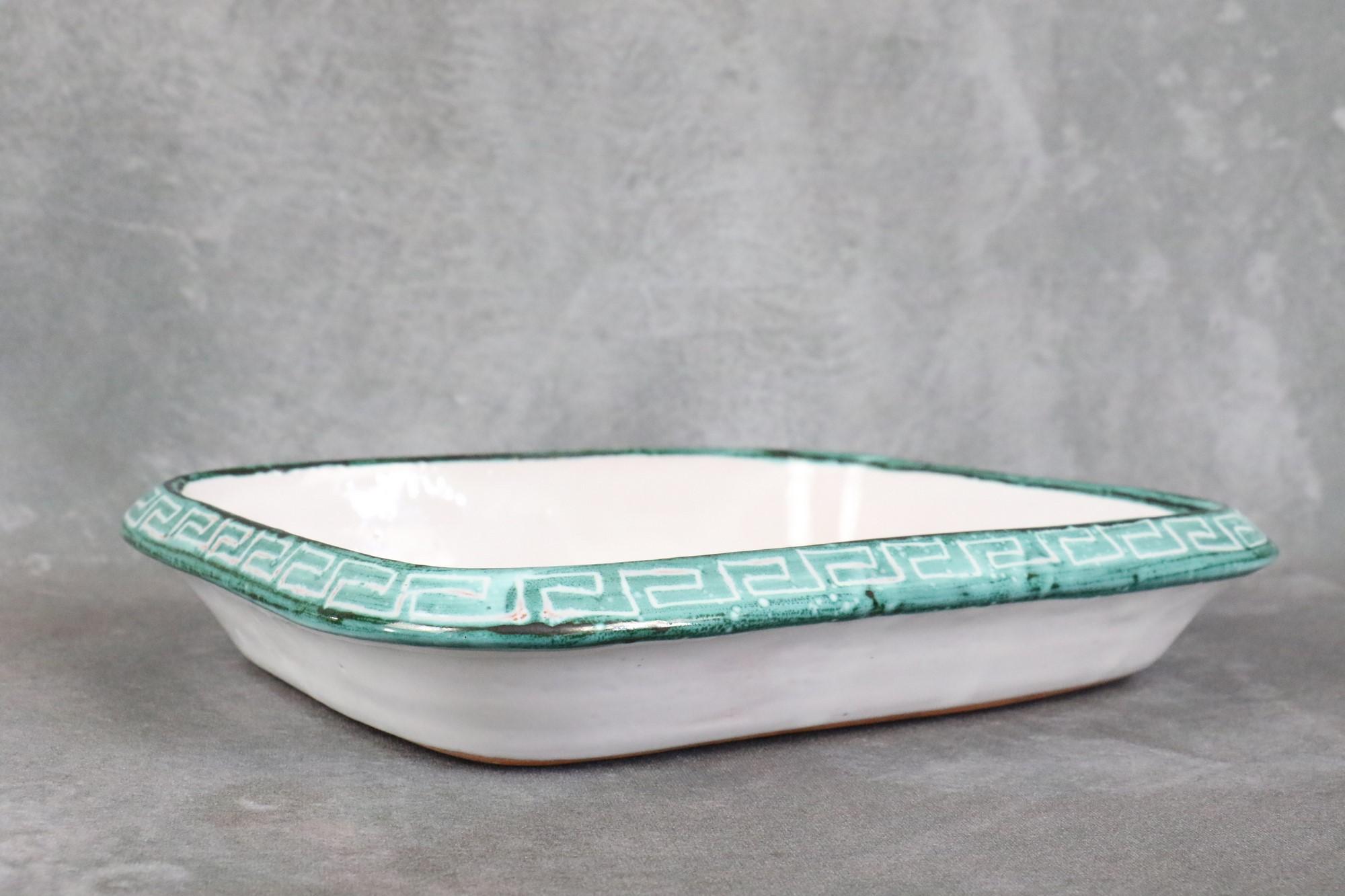 French Ceramic Dish by Robert Picault, Signed, Vallauris, France, 1950s 1